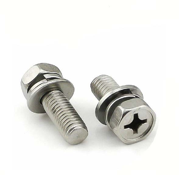 十字凹穴六角组合螺丝 十字凹穴六角组合螺丝